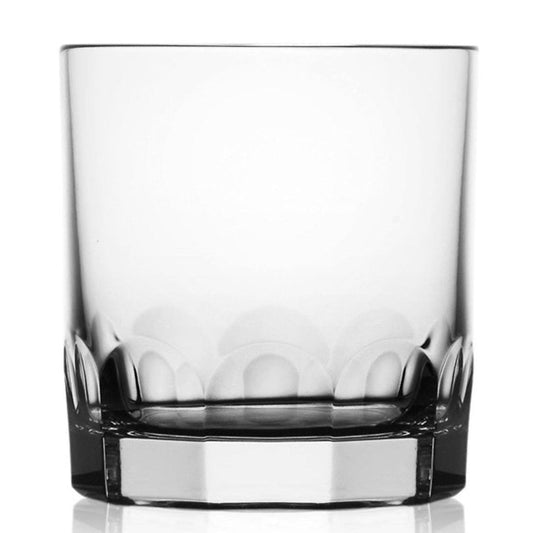 Classic Clear Double Old Fashioned Glass by Varga Crystal 