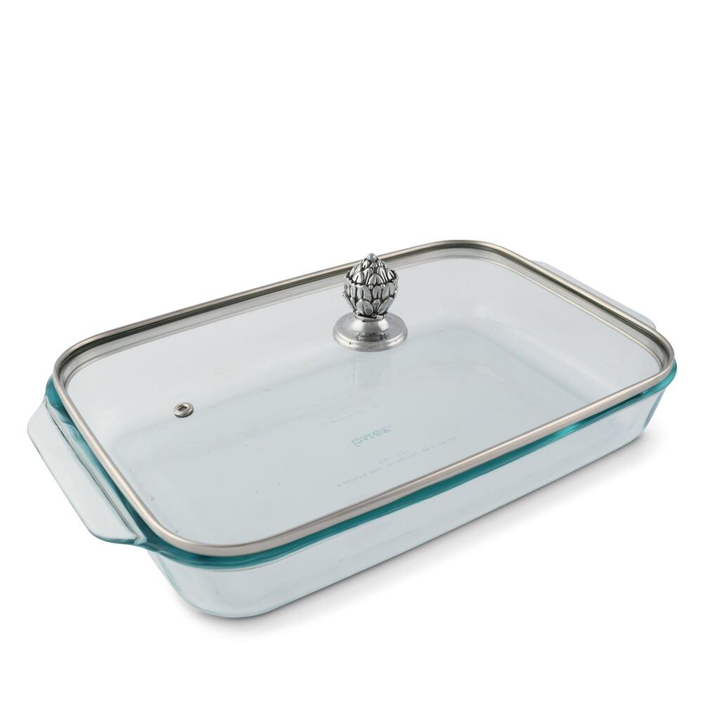 Classic Lid with Pyrex 3 Quart Baking Dish by Arthur Court Designs