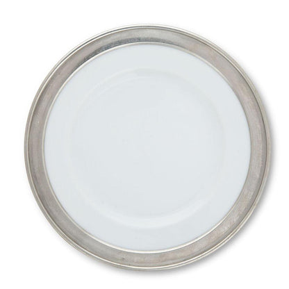 Classic Pewter Rim Salad Plate by Vagabond House 