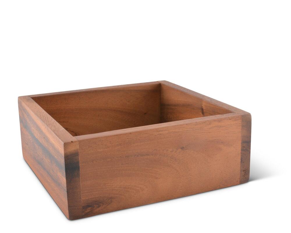 Cocktail Wood Napkin Box by Arthur Court Designs 2