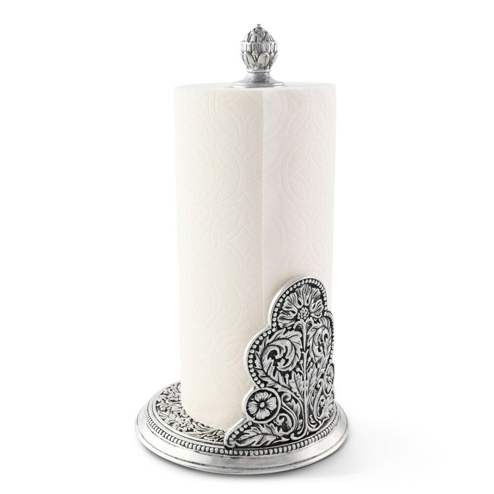 Concho Pattern Paper Towel Holder by Arthur Court Designs