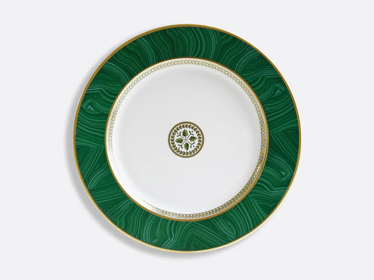 Constance Malachite Service Plate 11.5" by Bernardaud 