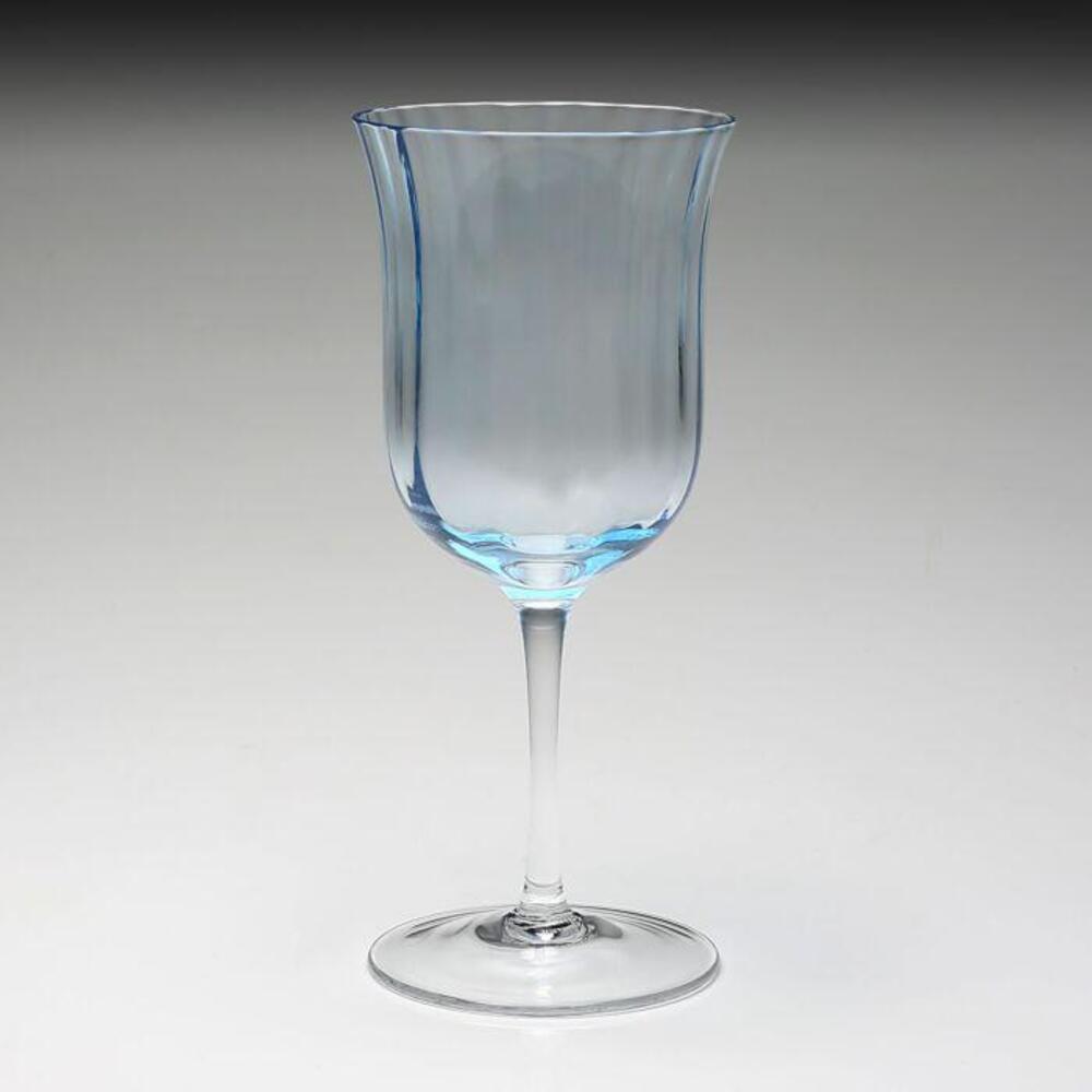 Corinne Water Goblet Blue by William Yeoward 1