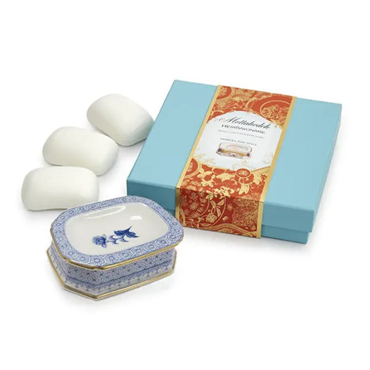 Cornflower Lace Gift Soap Set by Mottahedeh 