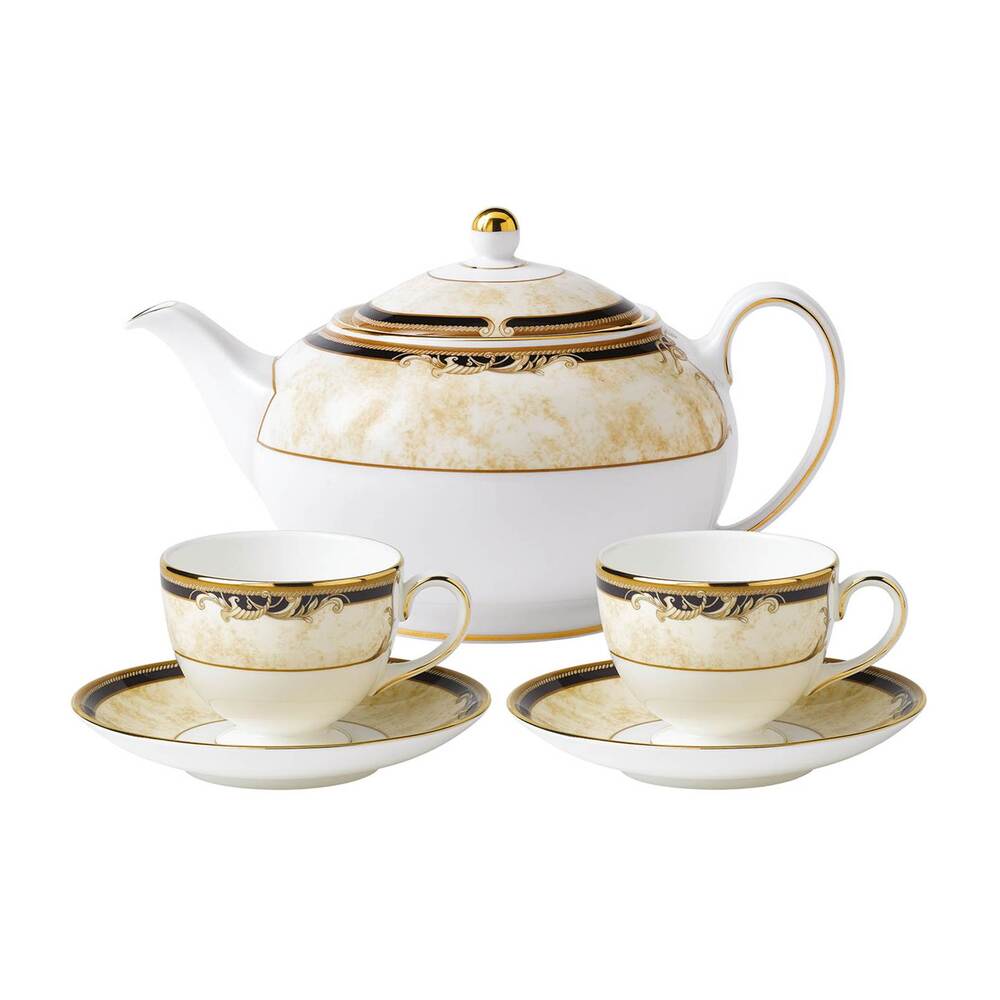 Cornucopia 3 Piece Tea Set by Wedgwood