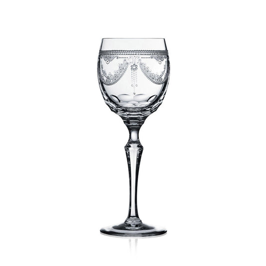 Countess Clear White Wine Glass by Varga Crystal 