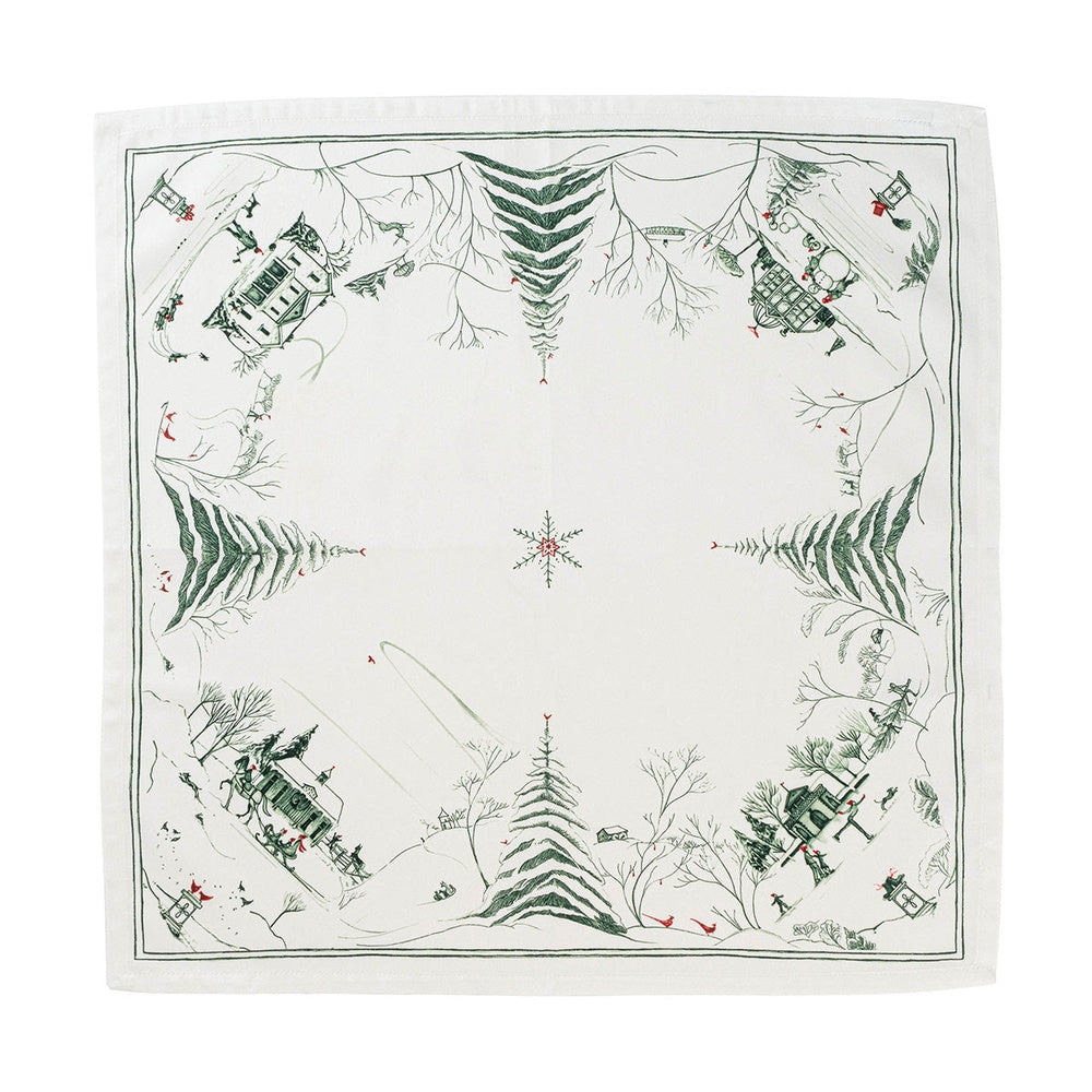 Country Estate Winter Frolic Napkin Set/4 by Juliska 16