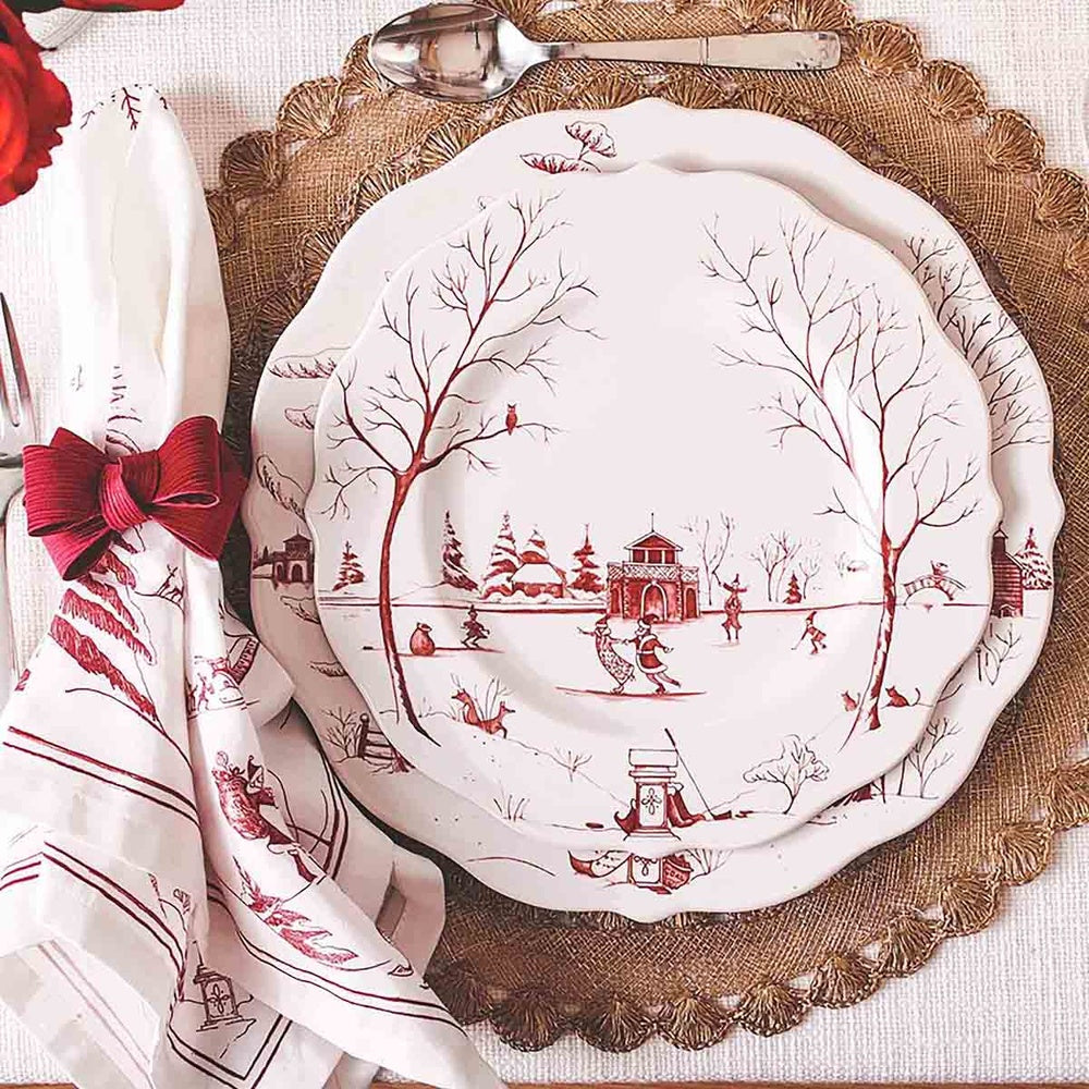 Country Estate Winter Frolic Napkin Set/4 by Juliska 9