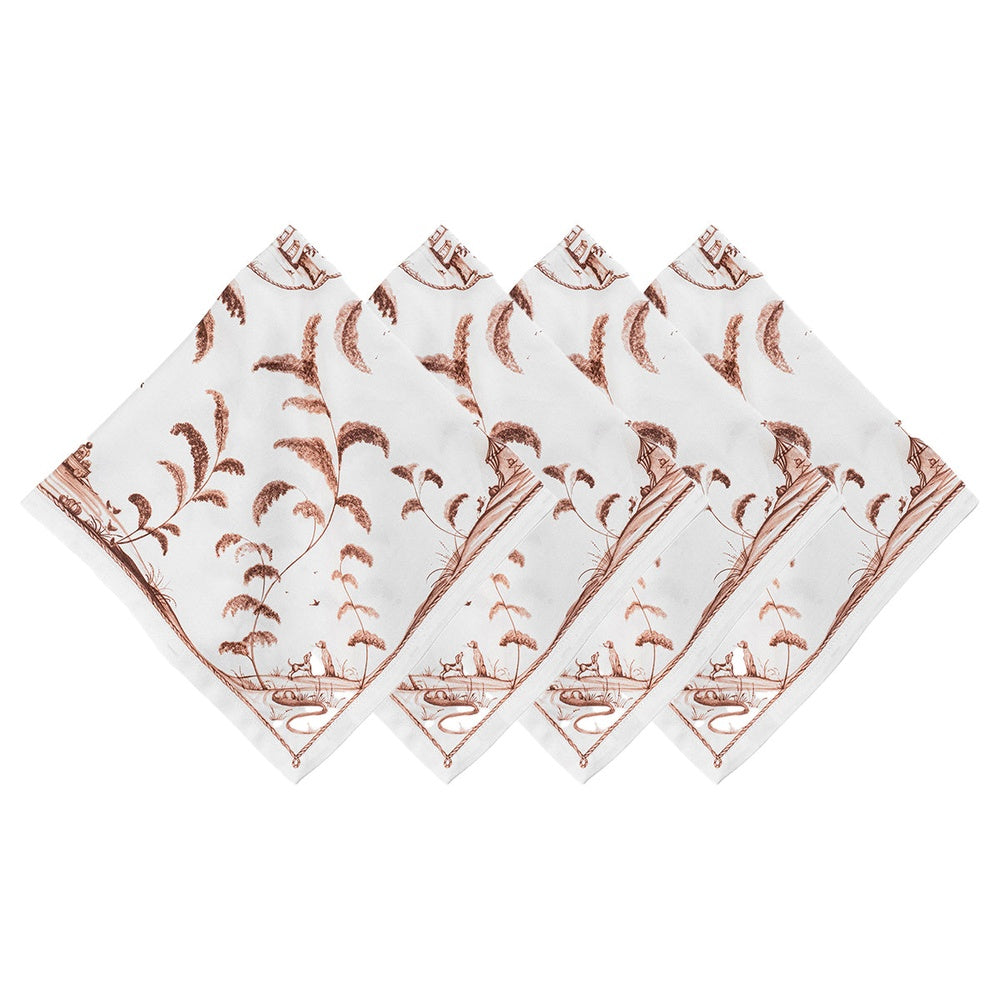 Country Estate Winter Frolic Napkin Set/4 by Juliska 