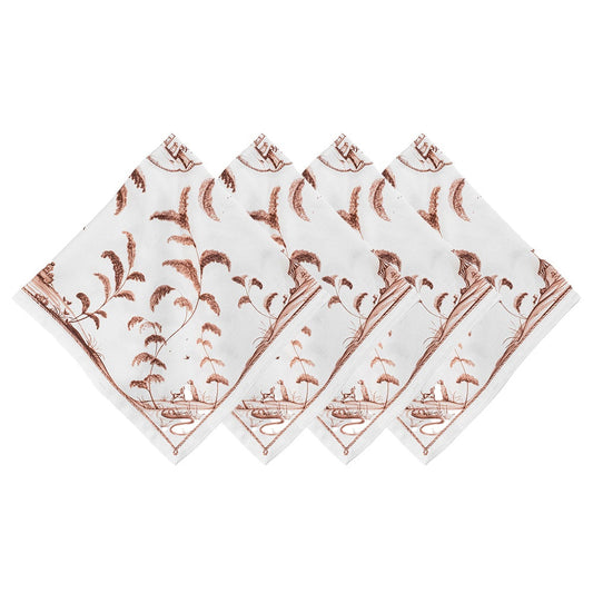 Country Estate Winter Frolic Napkin Set/4 by Juliska 