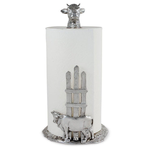 Cow Paper Towel Holder by Arthur Court Designs