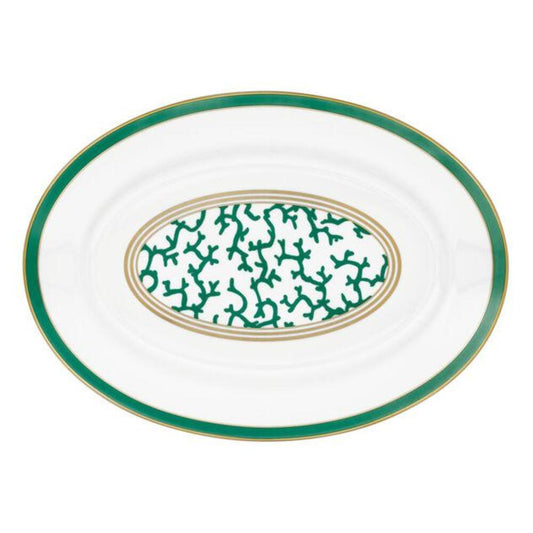 Cristobal Emerald Dish by Raynaud 