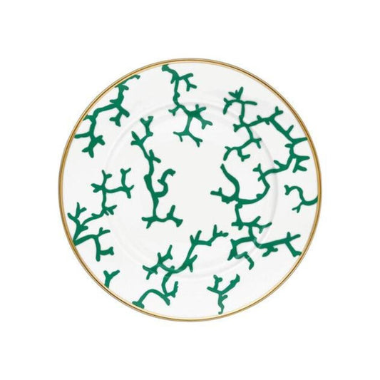 Cristobal Emerald Soup Plate by Raynaud 