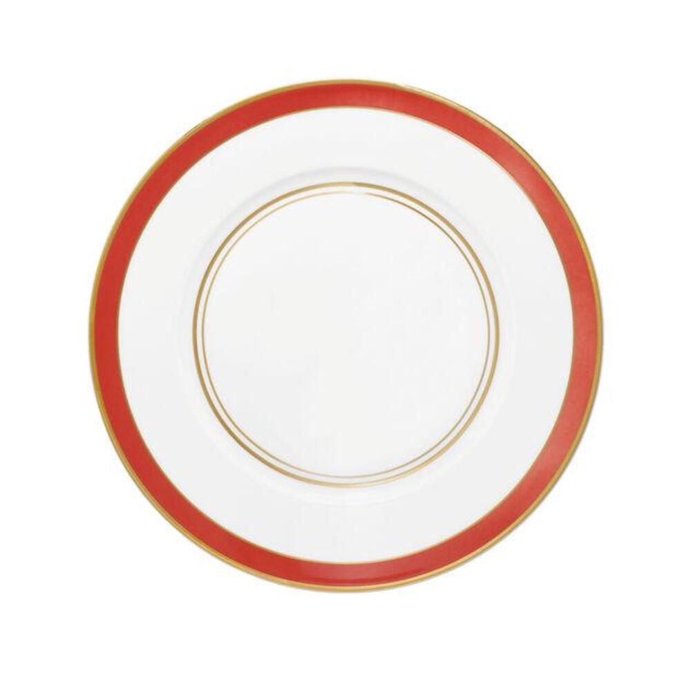 Cristobal Red Dinner Plate by Raynaud 