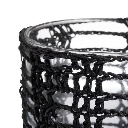 Crocheted Mesh Basket Cylinder by Ngala Trading Company Additional Image - 5