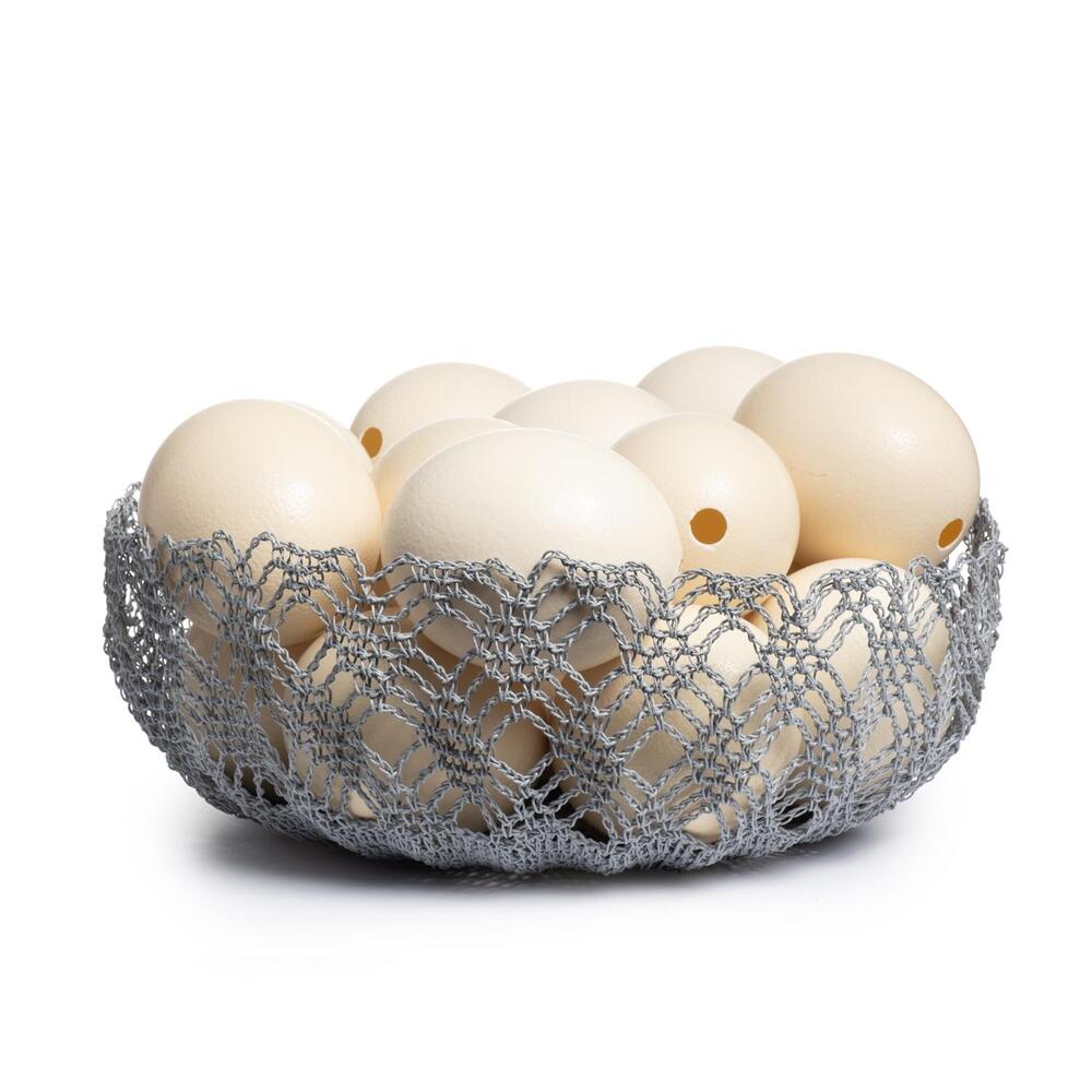 Crocheted Mesh Bowl by Ngala Trading Company Additional Image - 1