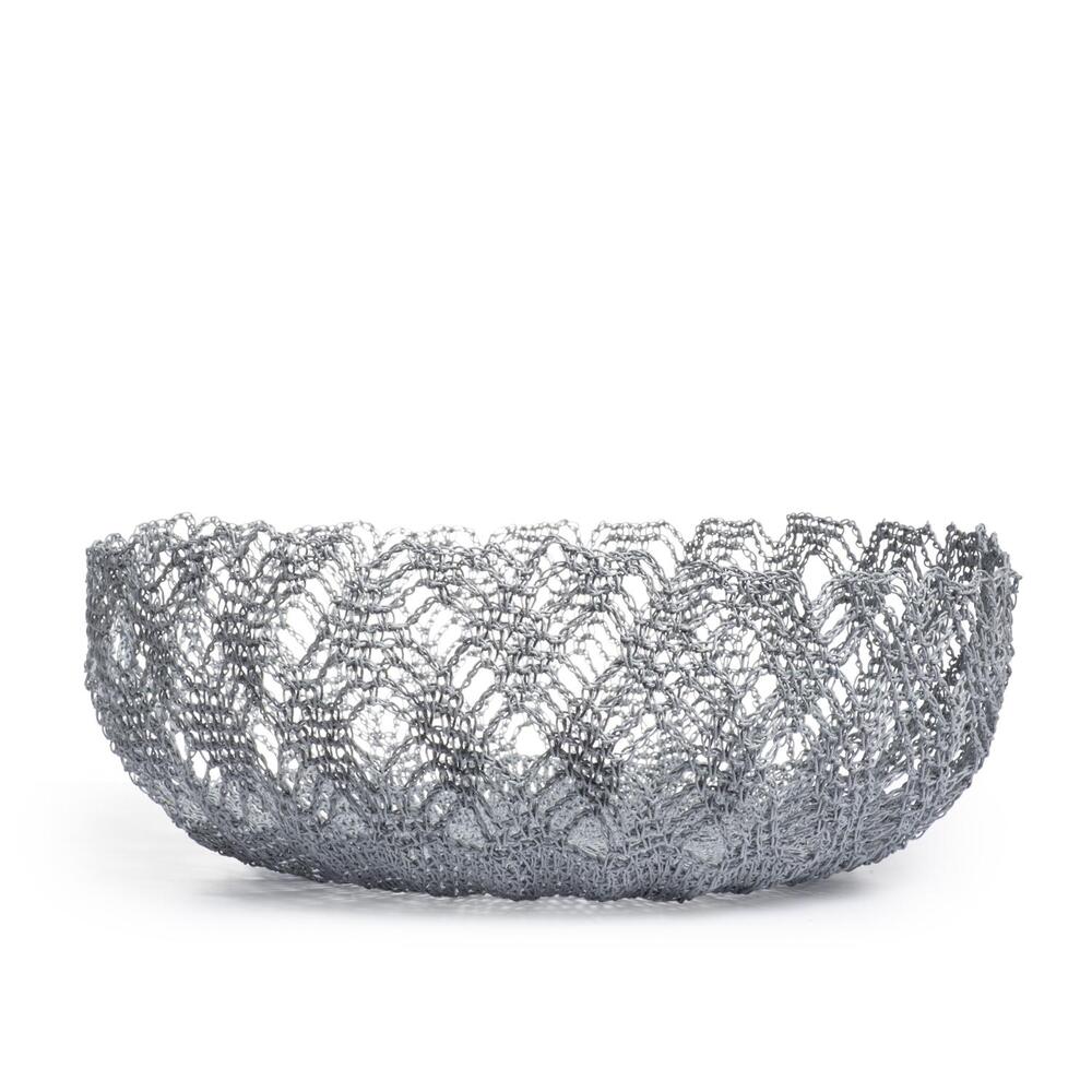 Crocheted Mesh Bowl by Ngala Trading Company Additional Image - 2