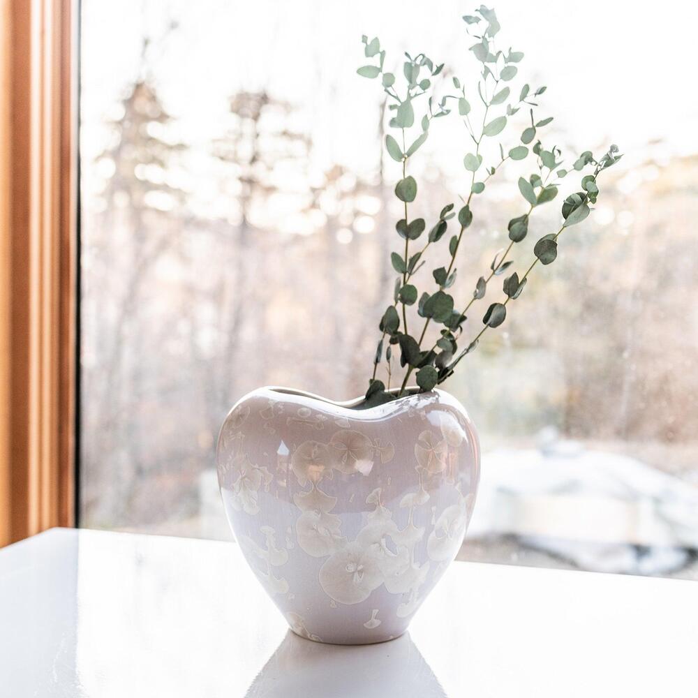 Crystalline Romance Vase - L by Simon Pearce 1