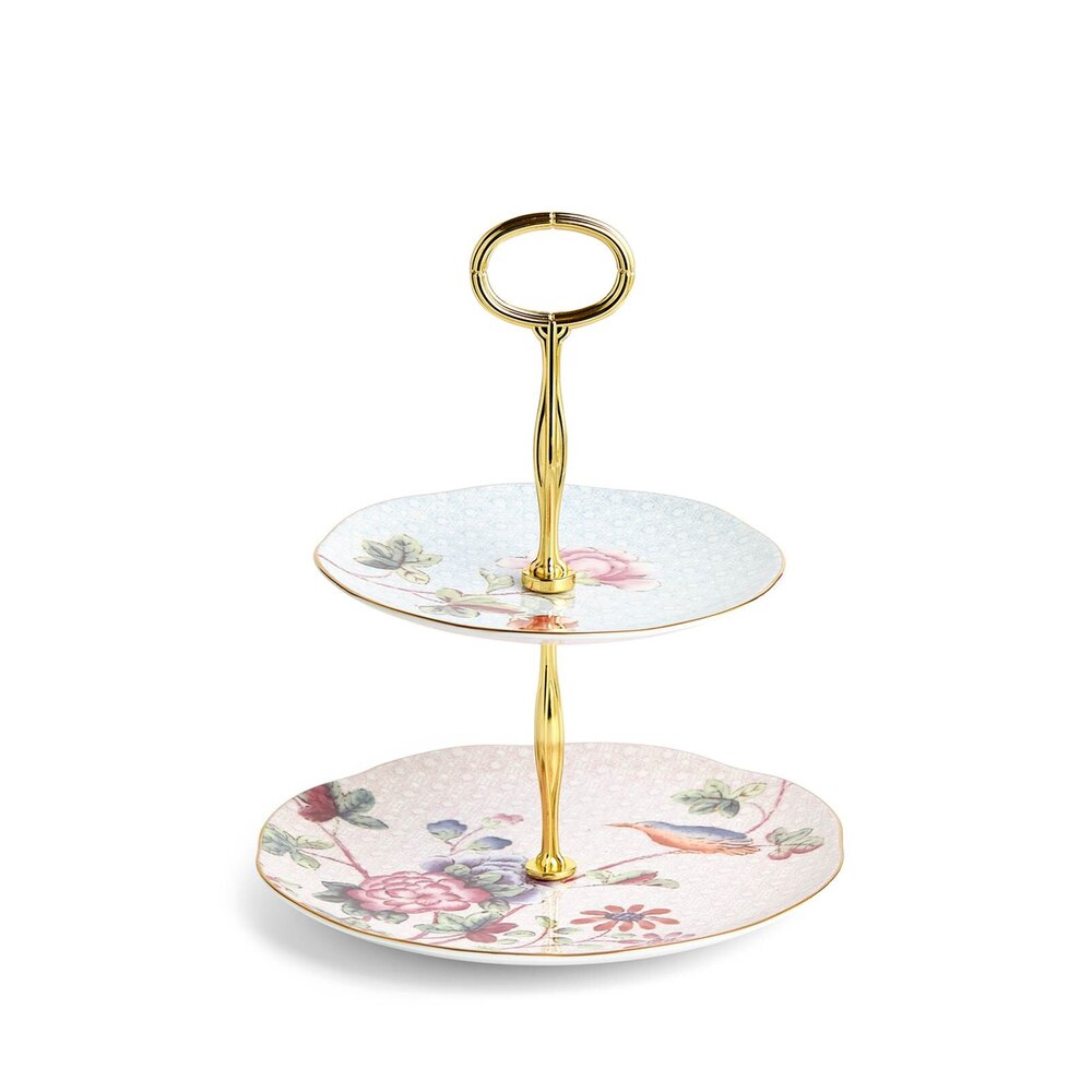 Cuckoo 2 Tier Cake Stand by Wedgwood