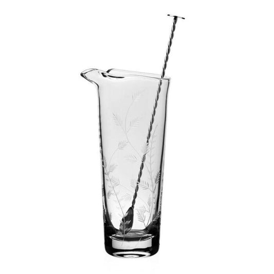 Daisy B Tall Cocktail Mixer & Spoon by William Yeoward 