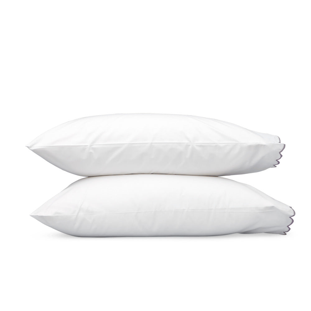 Dakota Pillowcase Pair Deep Lilac 