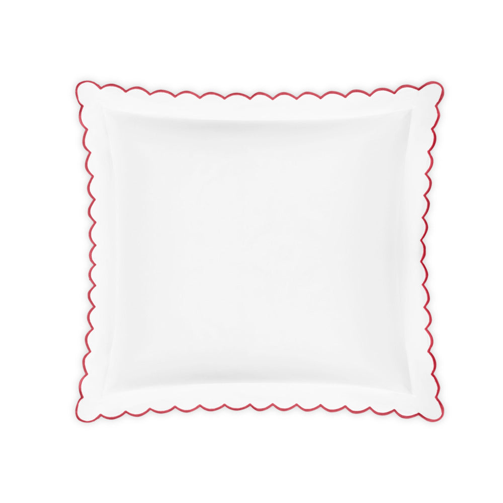 Dakota Sham Red Euro 