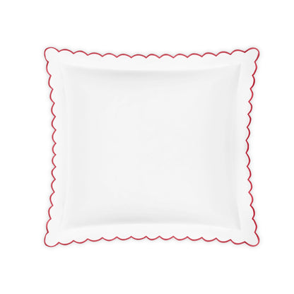 Dakota Sham Red Euro 