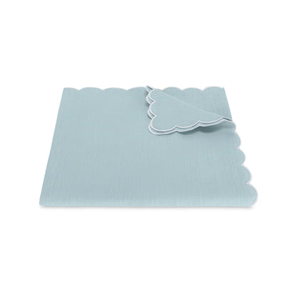 Dakota Tablecloth Sky & White 
