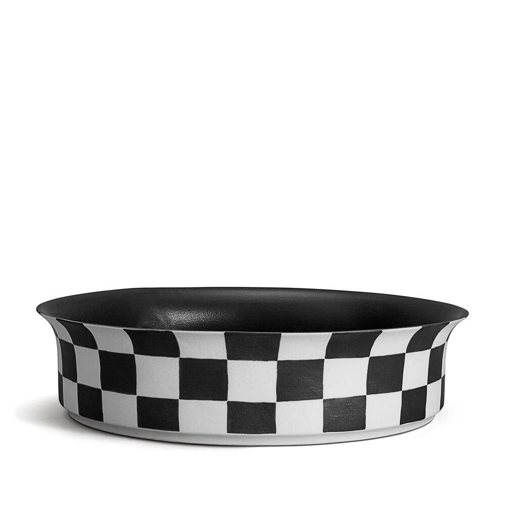 Damier Bowl by L'Objet 