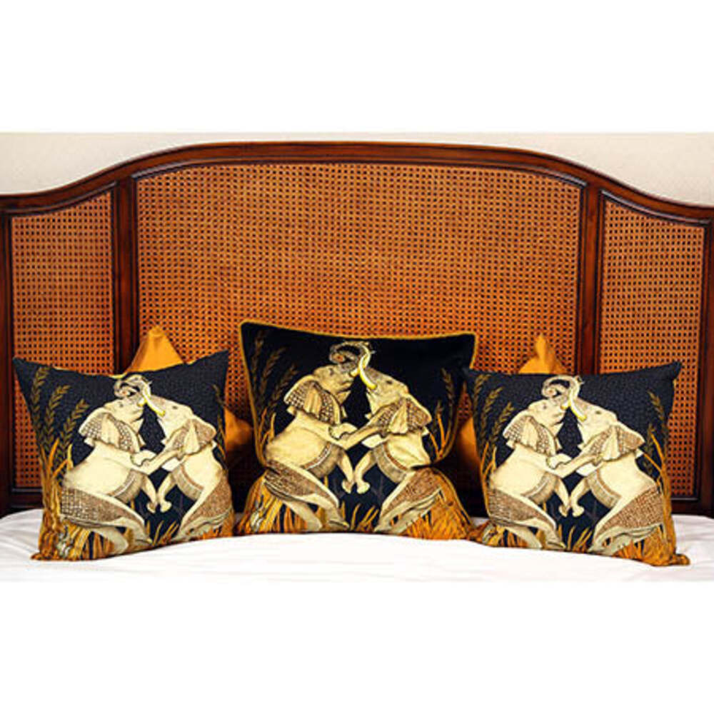 Dancing Elephants Pillow by Ngala Trading Company Additional Image - 18