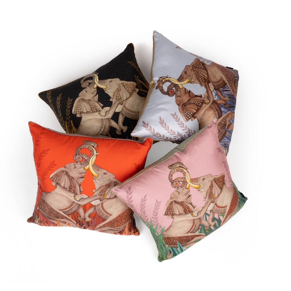 Dancing Elephants Pillow by Ngala Trading Company Additional Image - 29