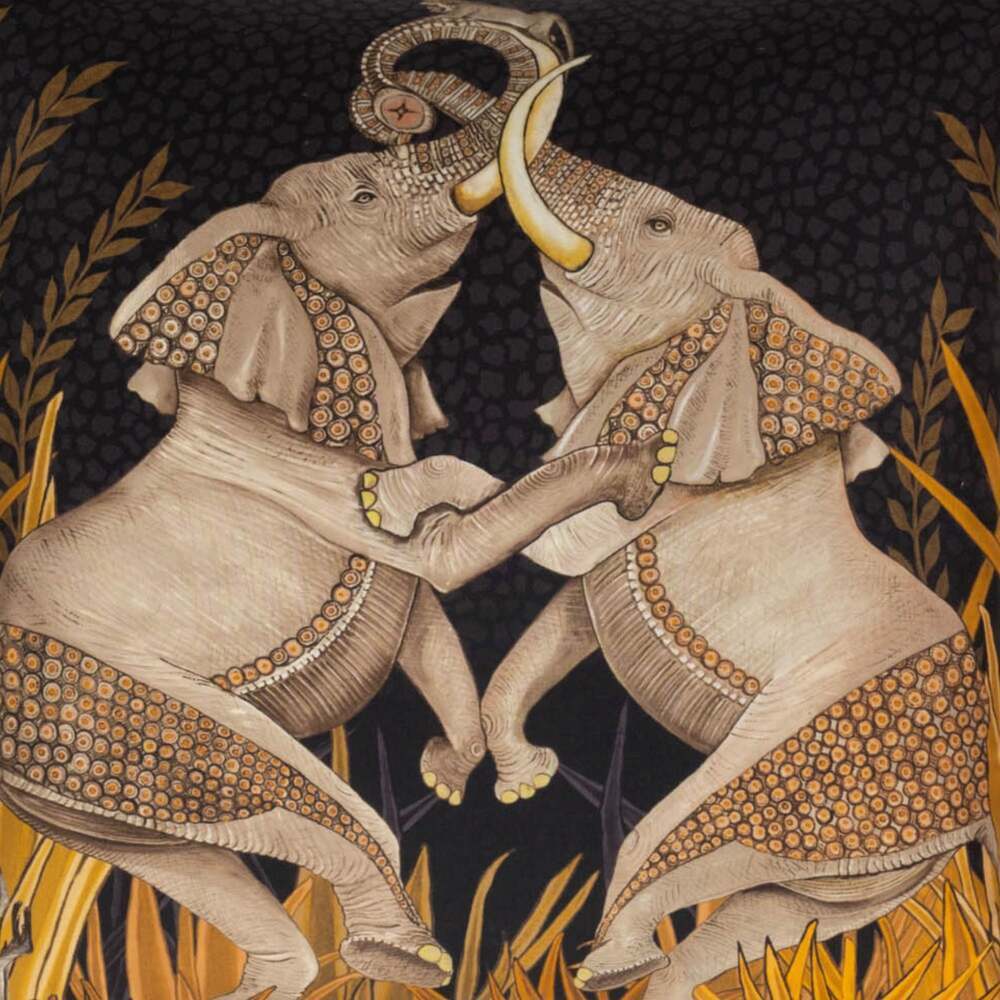 Dancing Elephants Pillow by Ngala Trading Company Additional Image - 30