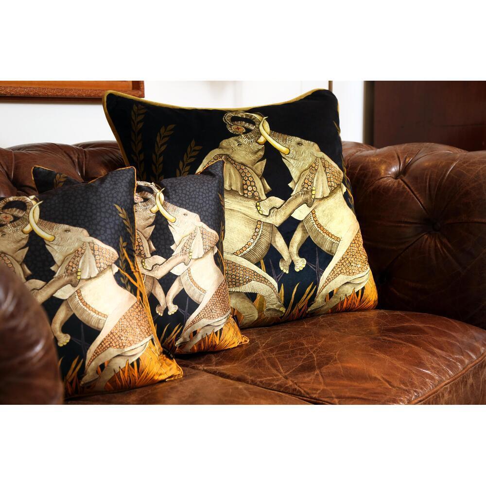 Dancing Elephants Pillow by Ngala Trading Company Additional Image - 38