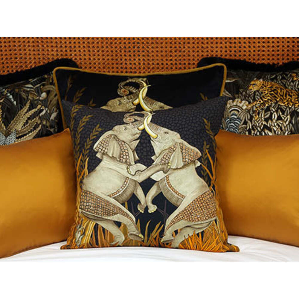Dancing Elephants Pillow by Ngala Trading Company Additional Image - 48