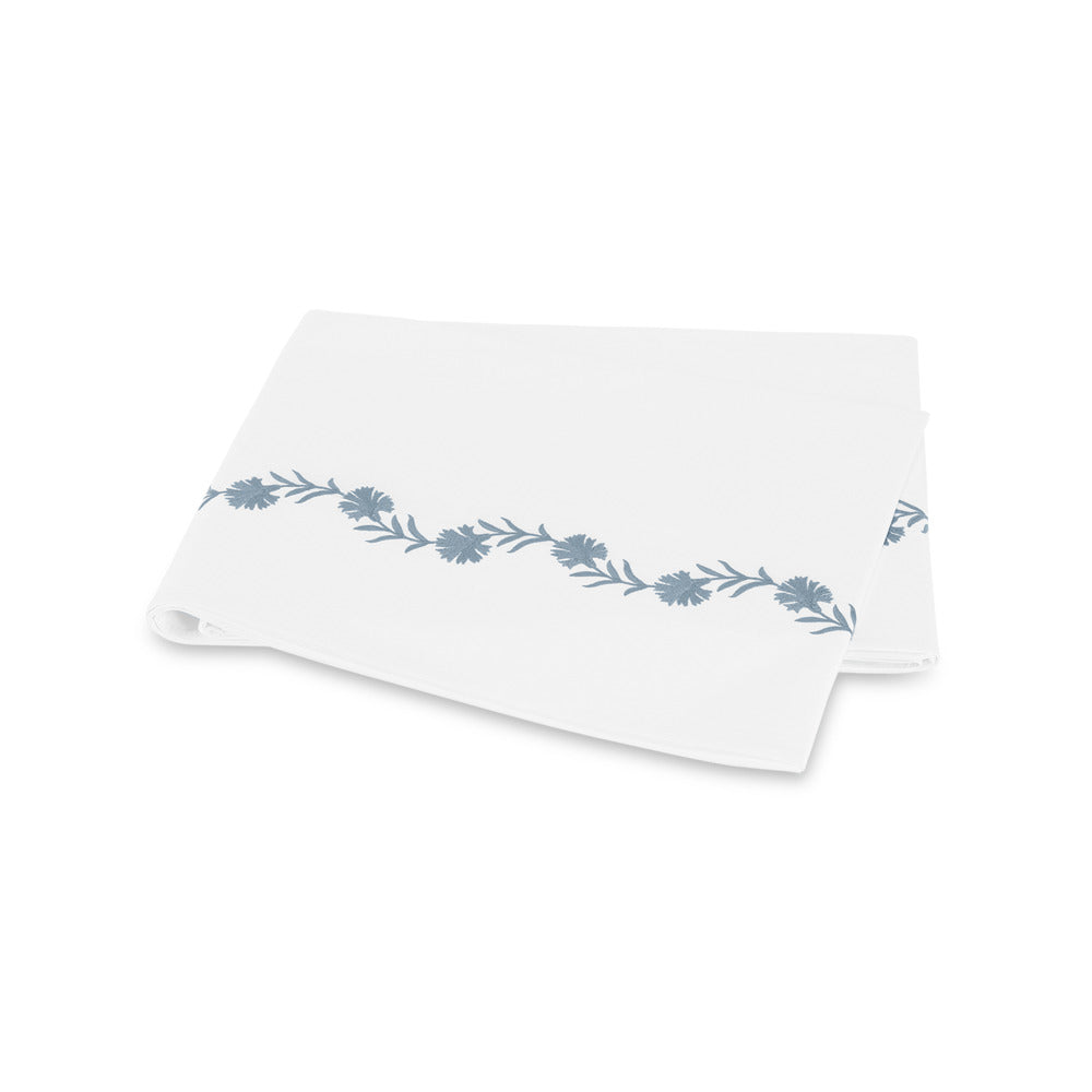 Daphne Flat Sheet Hazy Blue 