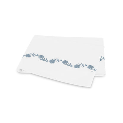 Daphne Flat Sheet Hazy Blue 