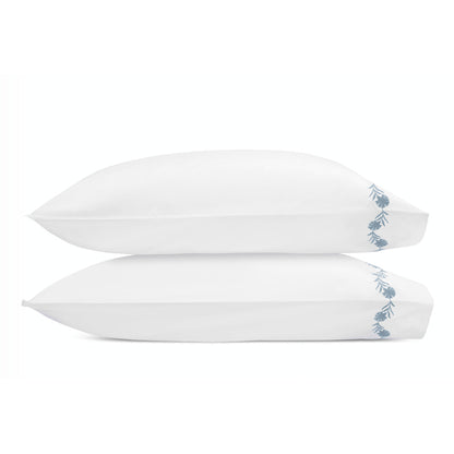 Daphne Pillowcase Pair Hazy Blue 