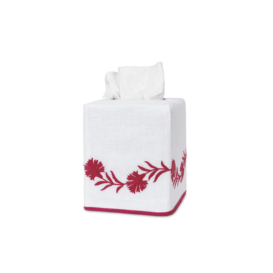 Daphne Tissue Box Cover Berry 