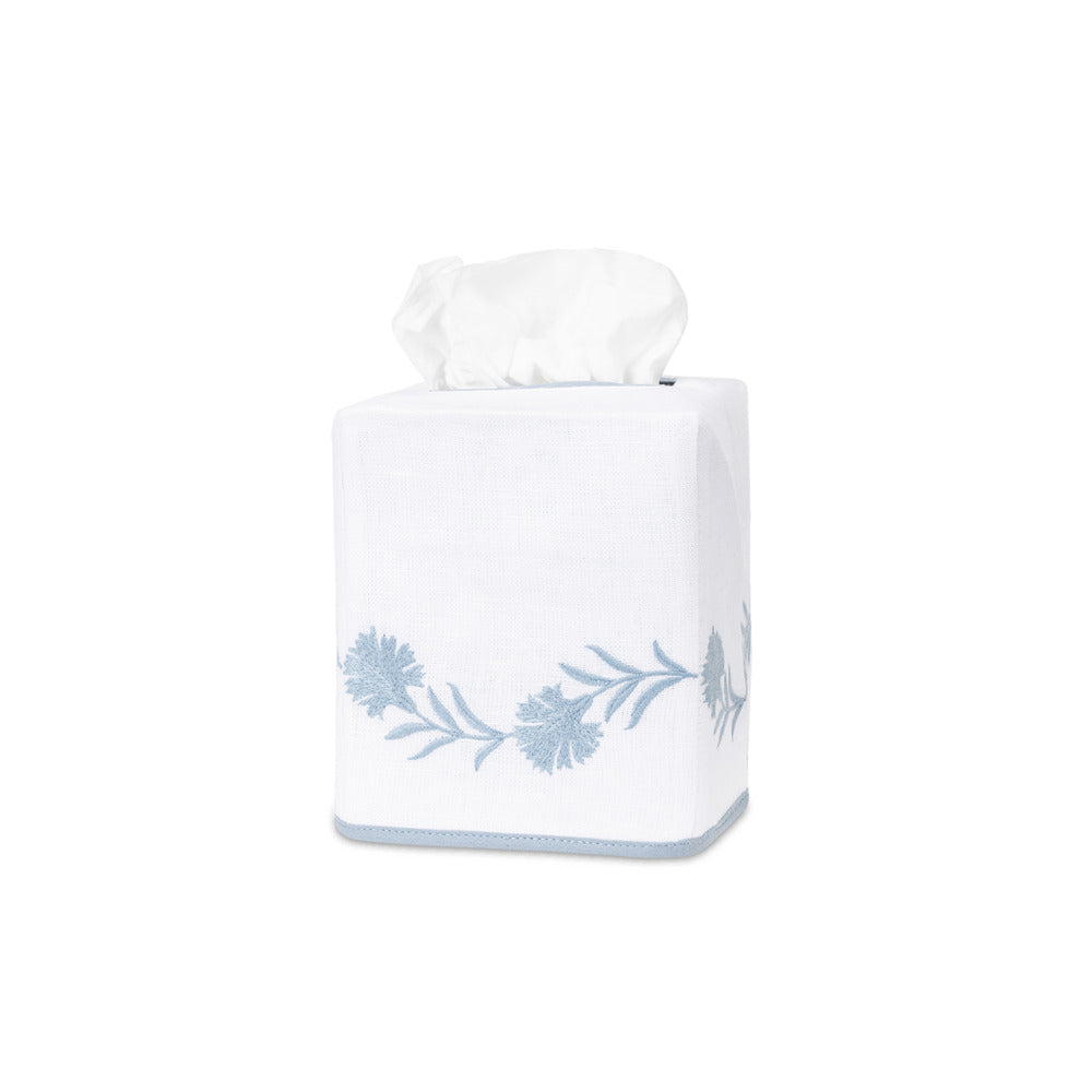 Daphne Tissue Box Cover Hazy Blue 