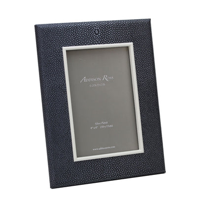 Dark Grey Shagreen Frame by Addison Ross