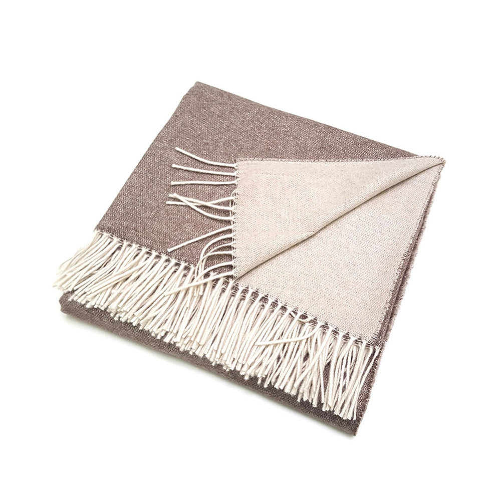 Deborah Cashmere Throw by Scandia Home 1