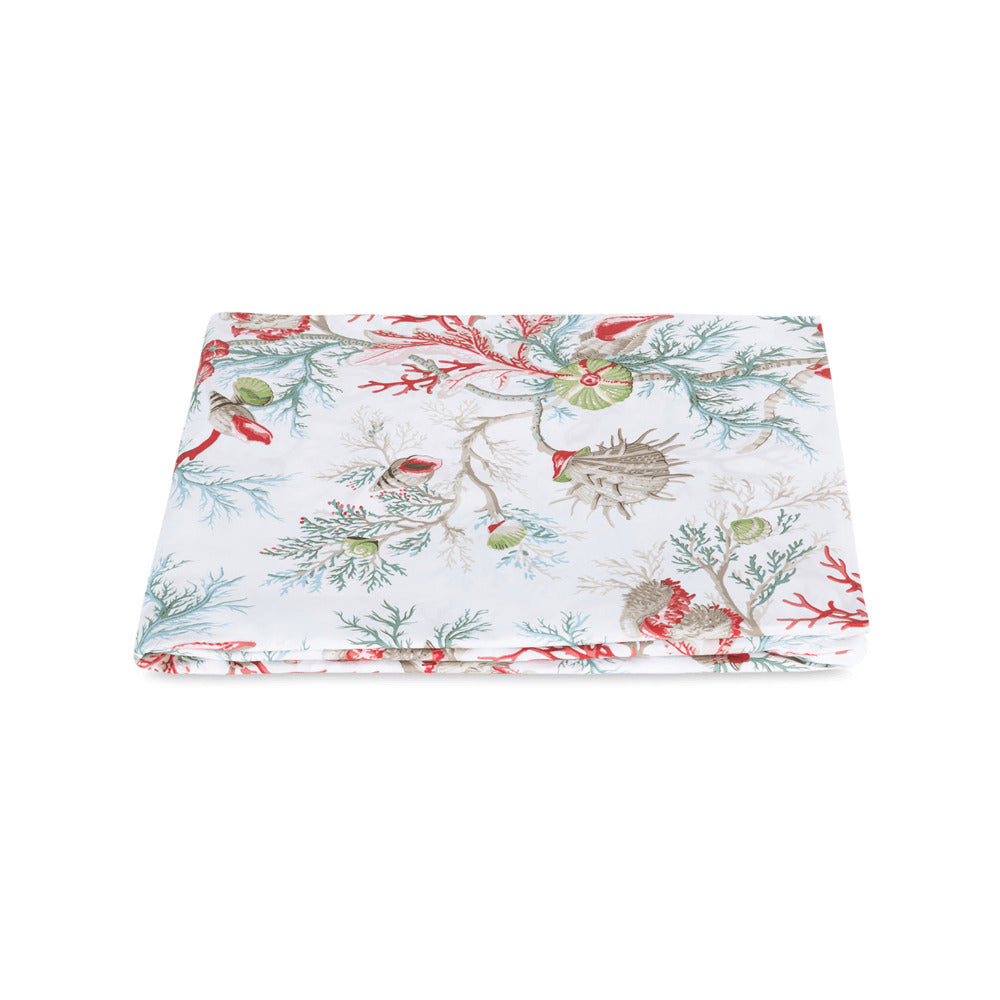 Del Tesoro Fitted Sheet Coral 