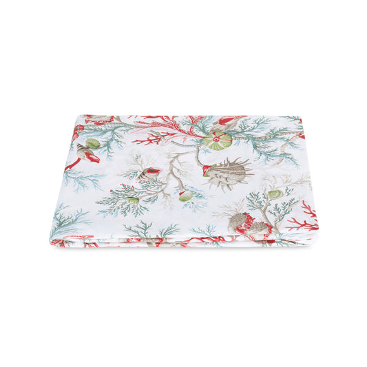 Del Tesoro Fitted Sheet Coral 