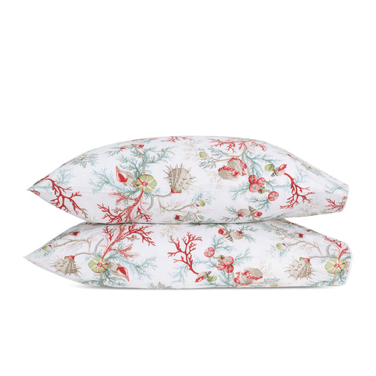 Del Tesoro Pillowcase Pair Coral 