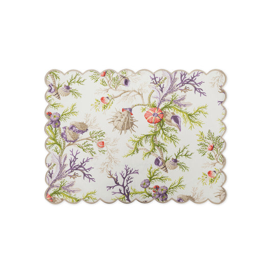 Del Tesoro Placemat Sea Orchid (Set of 4) 