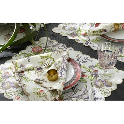 Del Tesoro Tablecloth Sea Orchid 1