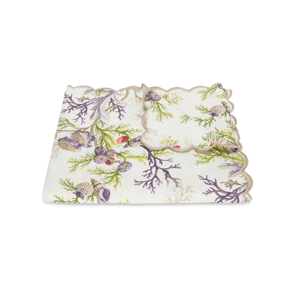 Del Tesoro Tablecloth Sea Orchid 