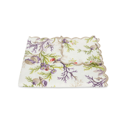Del Tesoro Tablecloth Sea Orchid 