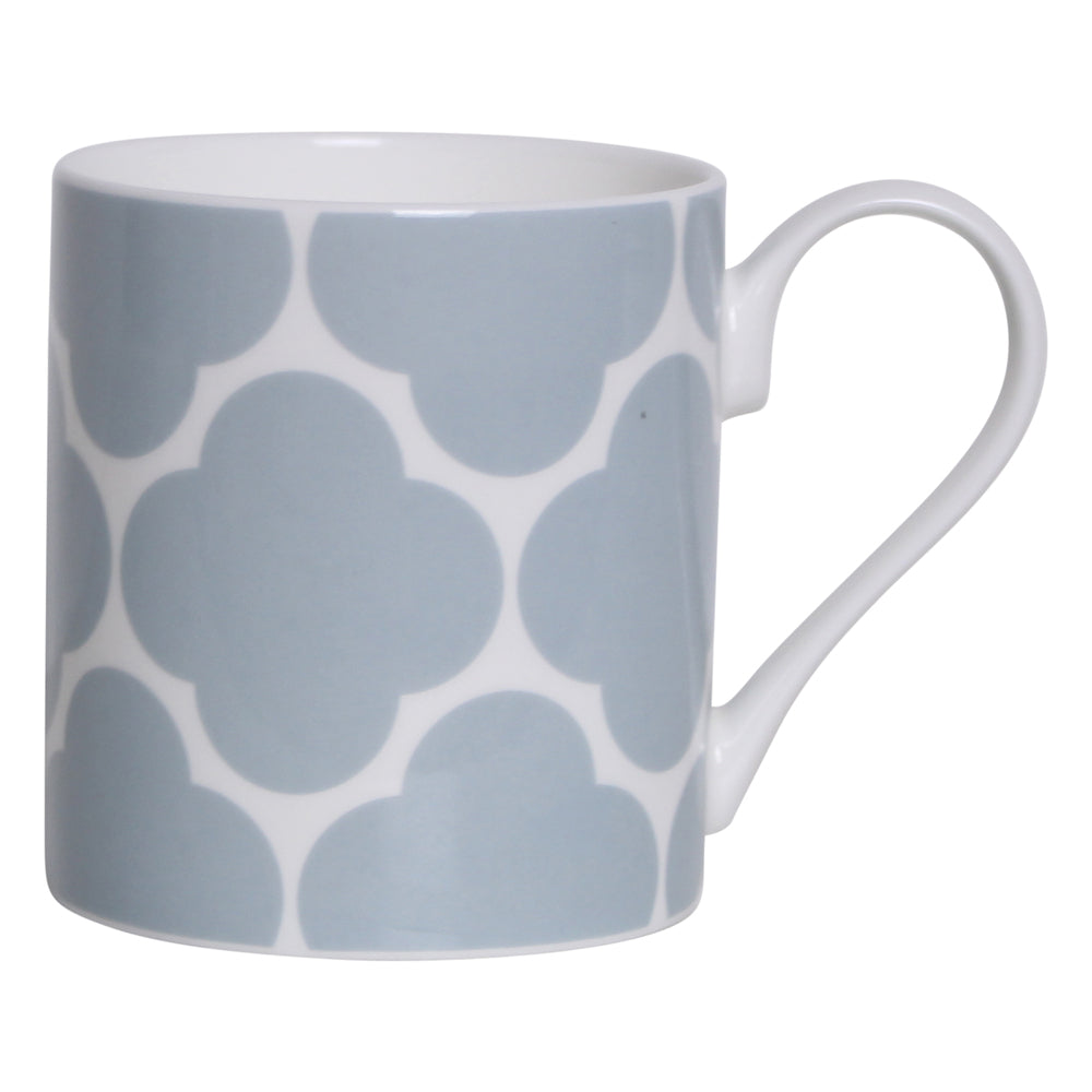 Denim Flowers Fine China Mug - 280ml by Addison Ross