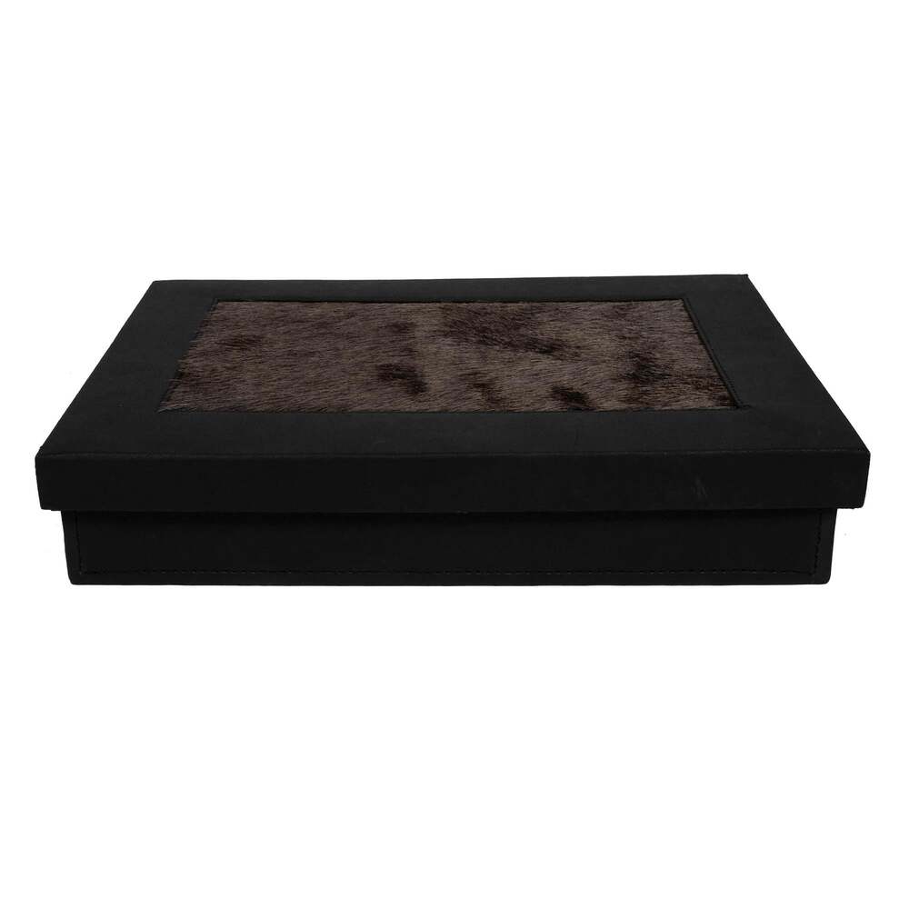 Desk Organizer Box - Wildebeest Hide by Ngala Trading Company Additional Image - 6
